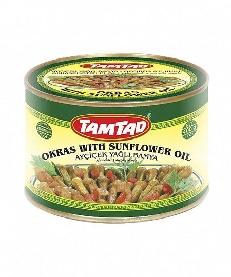 Tamtad Okras With Sunflower Oil 400G