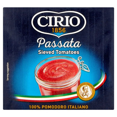 Cirio Passata Sieved Tomatoes 500G