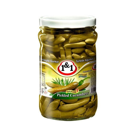 1&1 Pickled Cucumber 660g