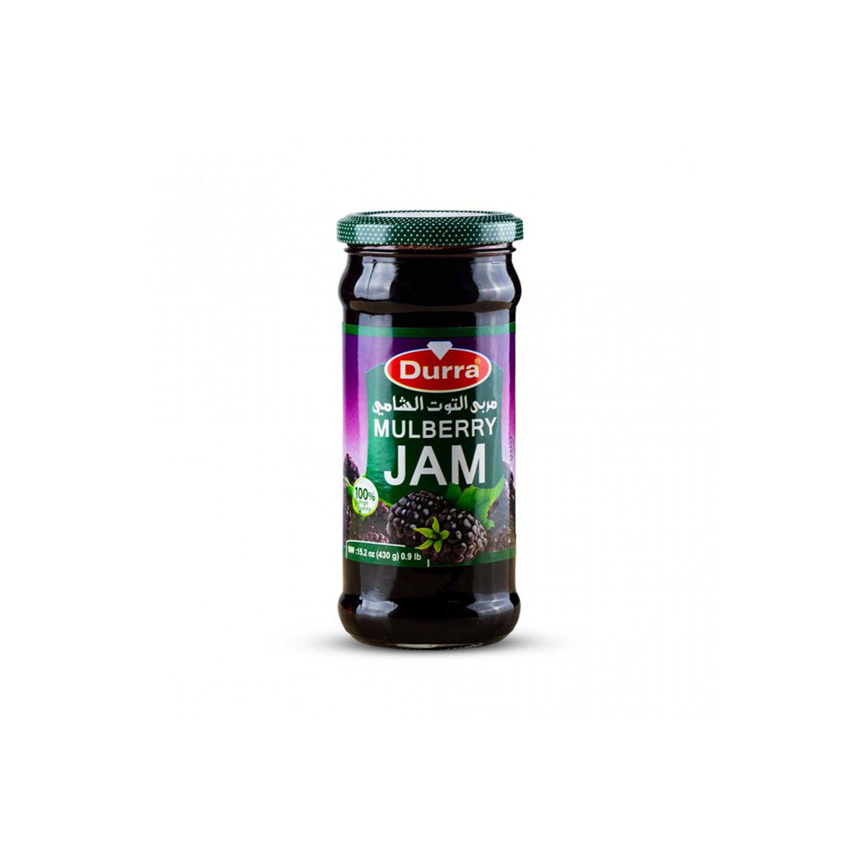 Durra Black Mulberry Jam 430g