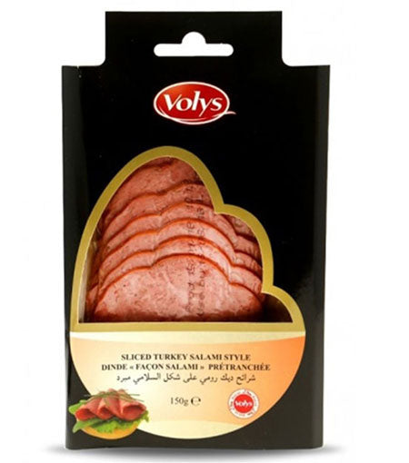 Volys Sliced Turkey Salami Halal 150G