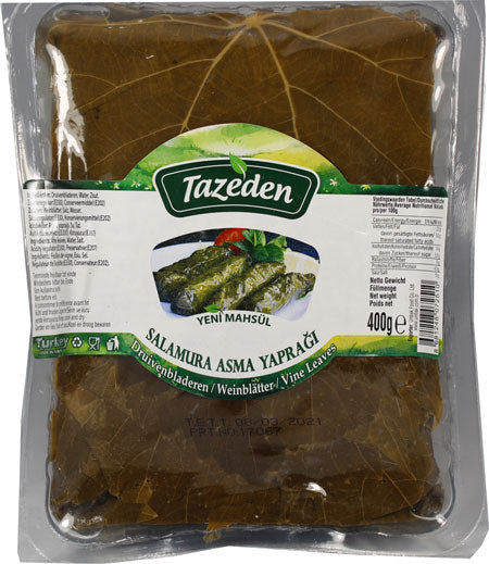 Tazeden Grape Leaves 400G