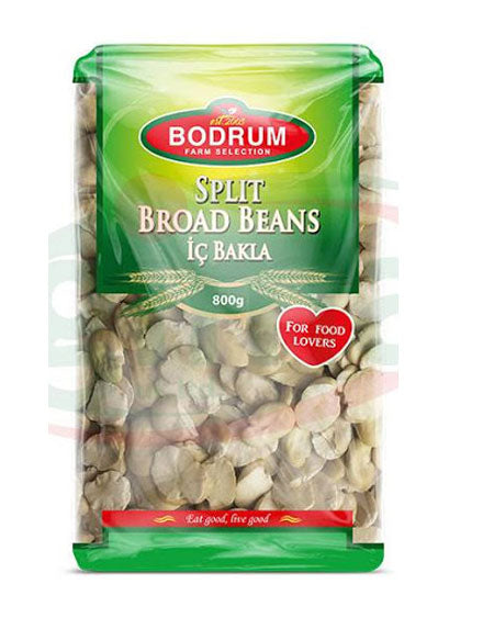 Bodrum Split Broad Beans 800G