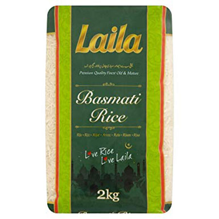 Laila Basmati Rice 2KG