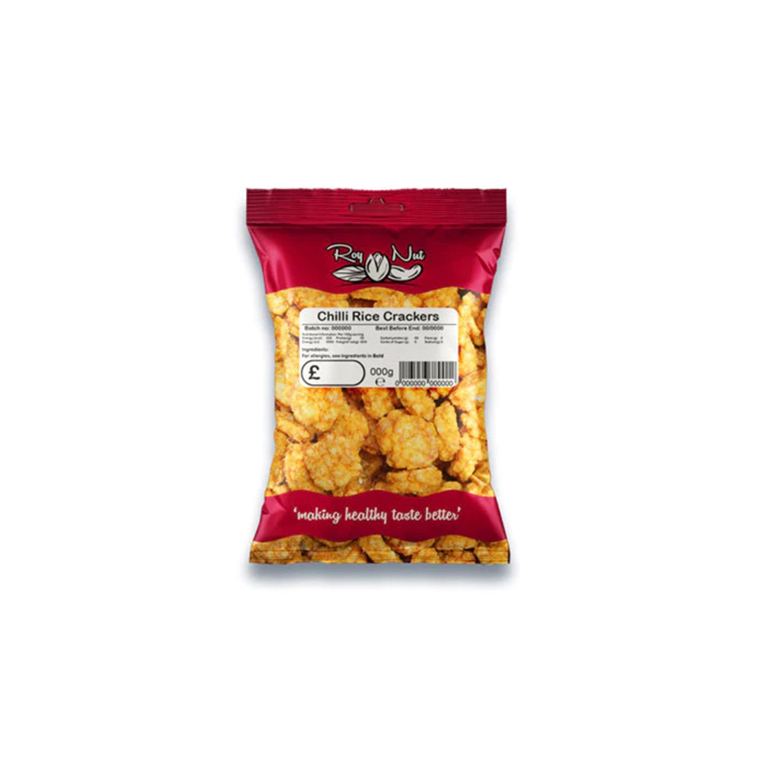 Roy Nut Chilli Rice Cracker 80g