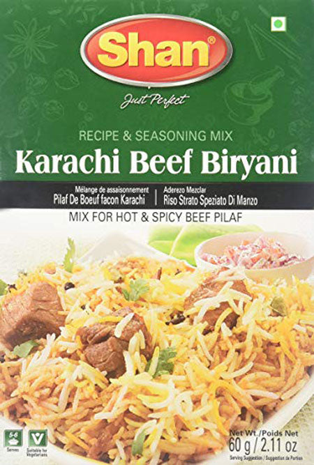 Shan Karachi Beef Biryani 60G
