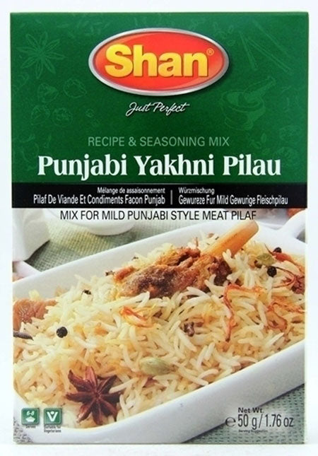 Shan Punjabi Yakhni Pilau 50G