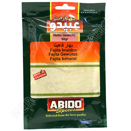 Abido Fajita Spices 50G