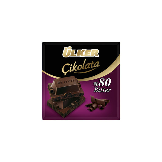Ulker Cikolat 80% Bitter 60g