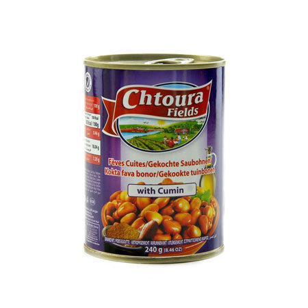 Chtoura Fields Feves Cuites Beans With Cumin 400G
