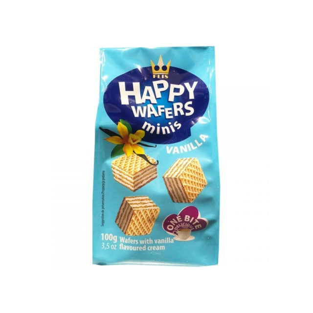 Happy Wafers Minis Vanilla 200g