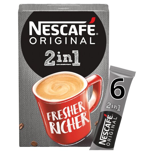 Nescafe Original 2 In 1 6 Sticks