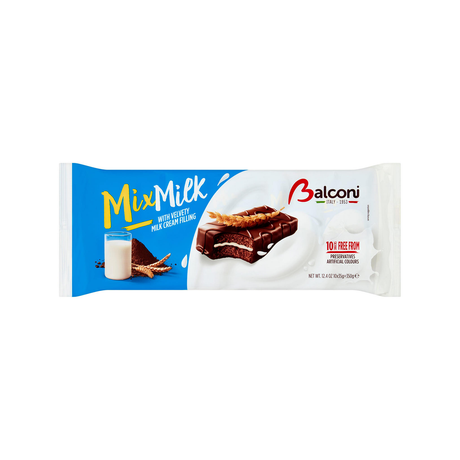 Balconi Mixmax With Velvety Milk Cream Filling 350g