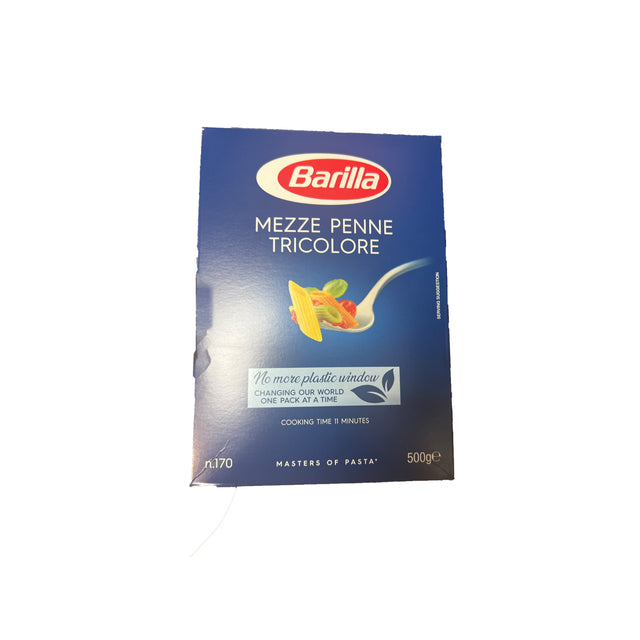 Barilla Mezze Penne Tricolore 500g