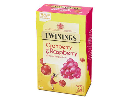Twinings Cranberry Raspberry Tea 20 Bags