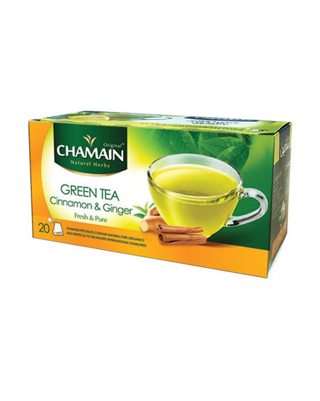 Chamain Ginger & Cinnamon Tea 20 Bags
