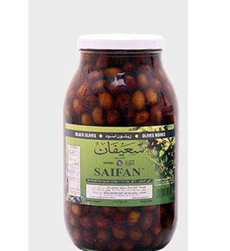 Saifan Black Olives 650G