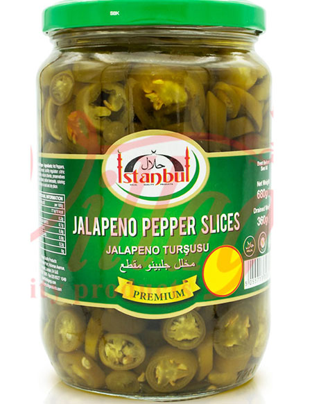 Istanbul Jalapeno Pepper Slices 300G