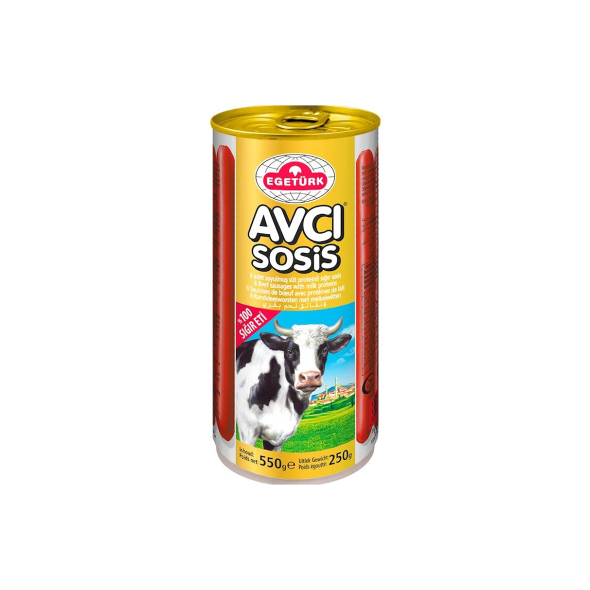 Egeturk Avci Sosis 550g