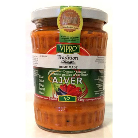 Vipro Ajvar Mild 580ML