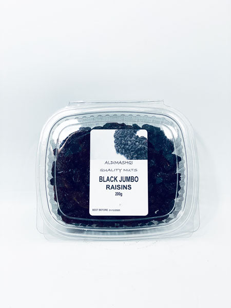 Al Dimashqi Black Jumbo Raisins 200G