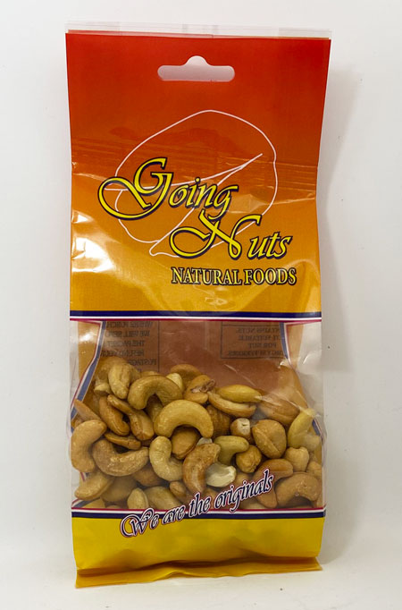 Going Nuts Roasted Cashews 150G