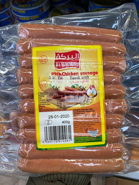 Al Barakah Chicken Sausage Halal 400G
