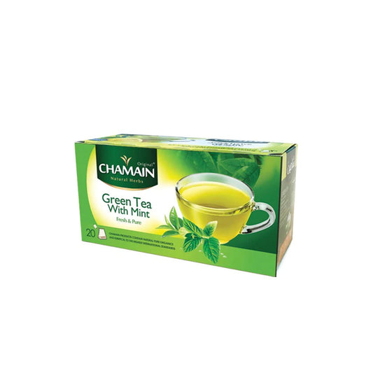 Chamain Green Mint Tea 20 Bags
