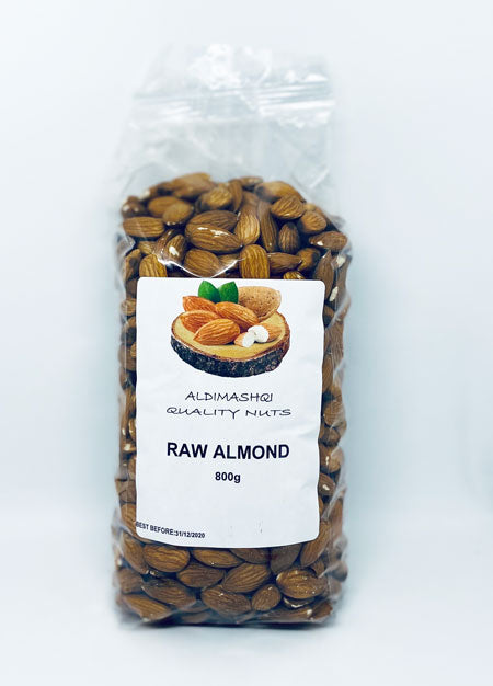 Al Dimashqi Raw Almond 700G
