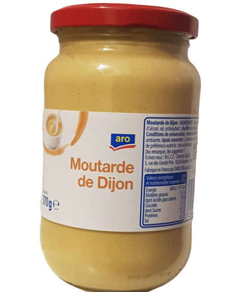 Aro Moutarde De Dijon 370G