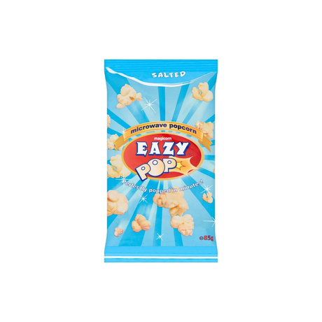 Eazy Pop Salted Microwave Popcorn 85g