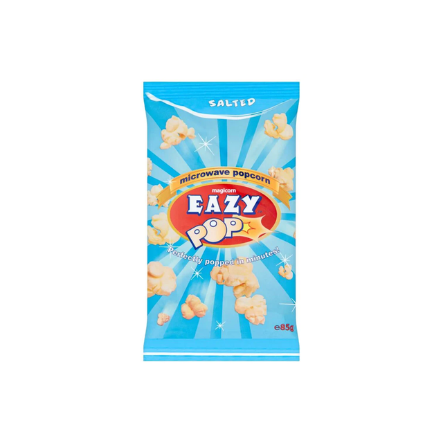 Eazy Pop Salted Microwave Popcorn 85g