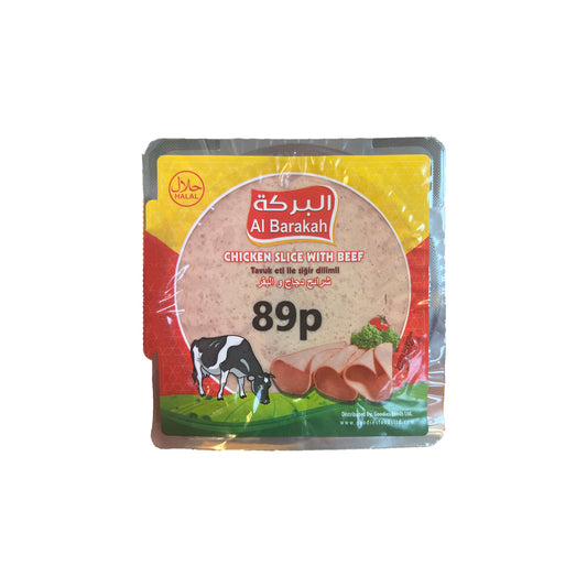 Al Barakah Chicken Slice With Beef Halal 200G