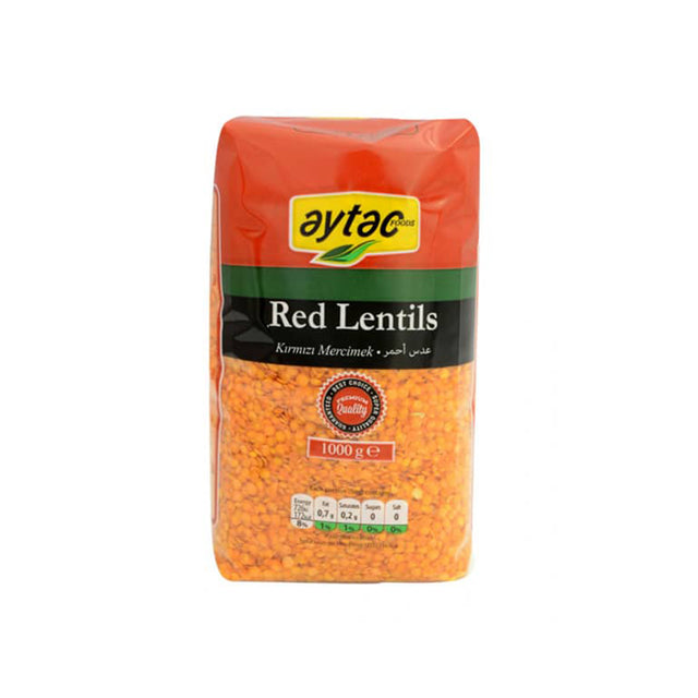 Aytac Split Red Lentils 1Kg