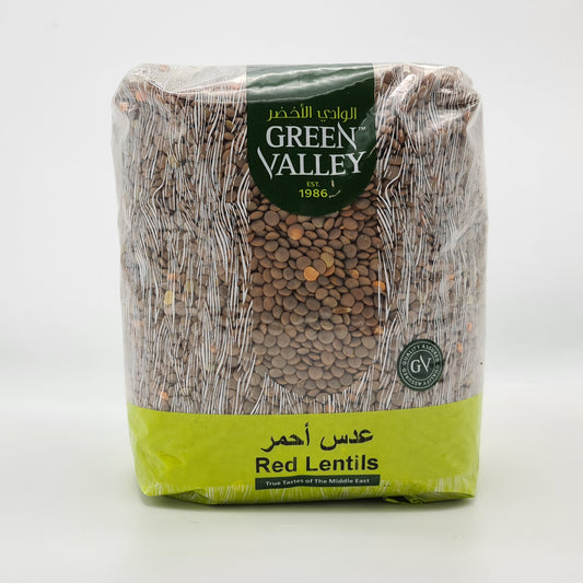 Green Valley Red Lentil Whole - Nyleon Pack