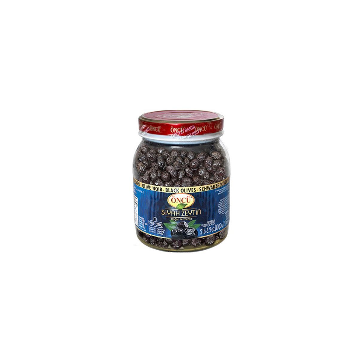 Oncu Black Olives M-s 1kg