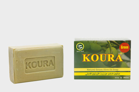 Koura Green Olive Oil Soap 150G