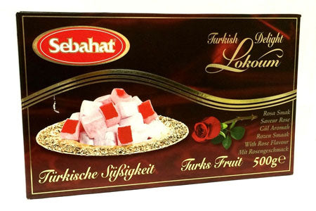 Sebahat Turkish Delight Rose Flavour 400G