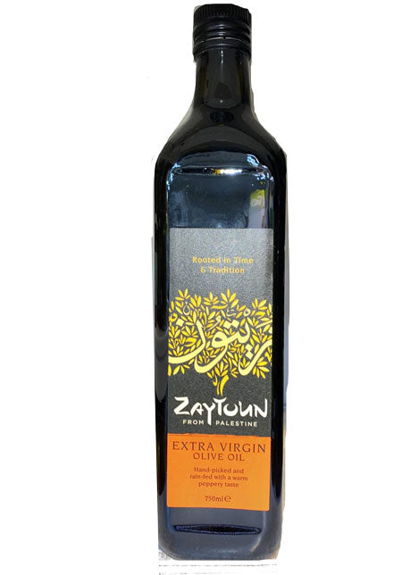 Zaytoun Extra Virgin Olive Oil 750Ml