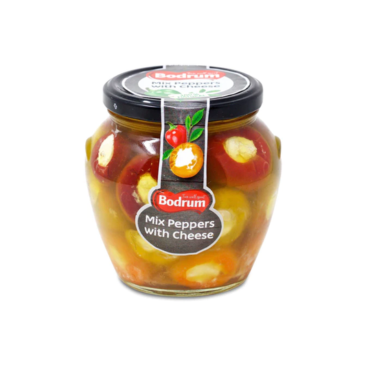 Bodrum Mix Peppers with Cheese 520g