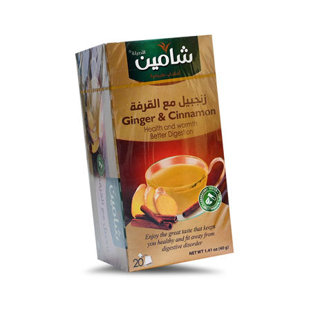 Chamain Cinnamon & Ginger Tea 20 Bags