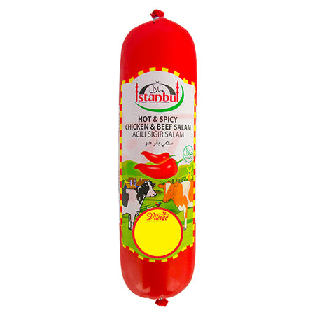 Istanbul Chicken And Beef Hot & Spicy Salami 450G