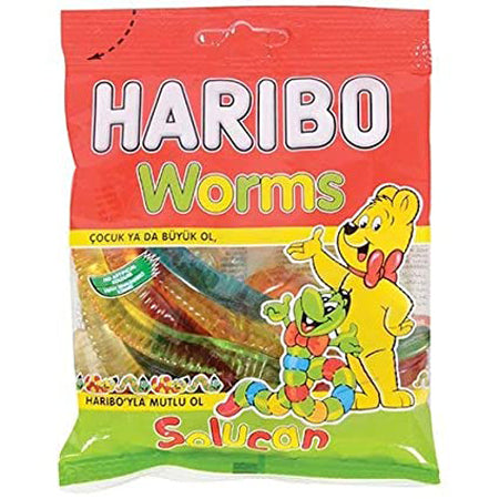 Haribo Worms 100G