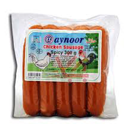 Aynoor Chicken Sausage Spicy Halal 300G