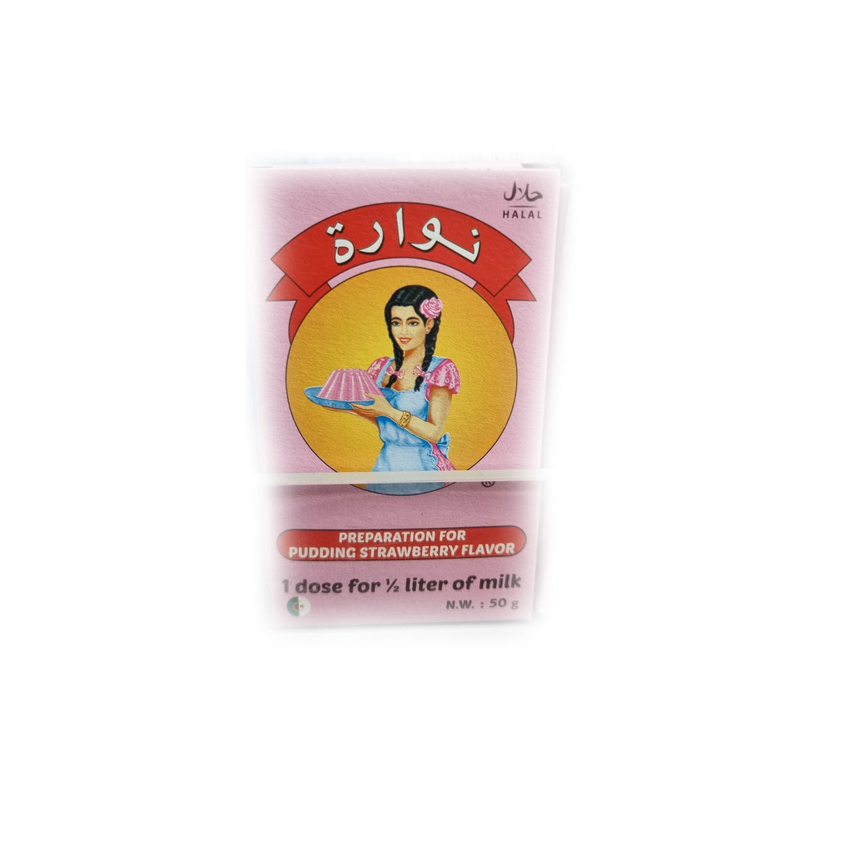 Nouara Strawberry Pudding Flavour 50g