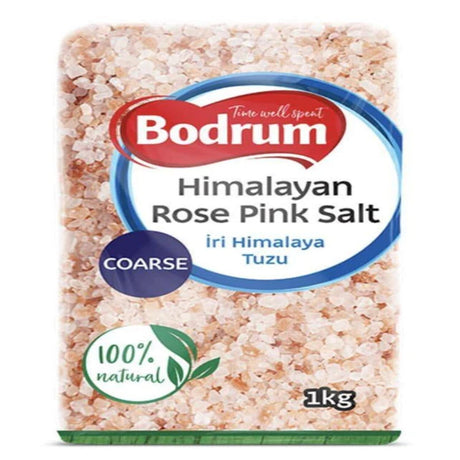 Bodrum Himalayan Rose Pink Salt Coarse 1Kg