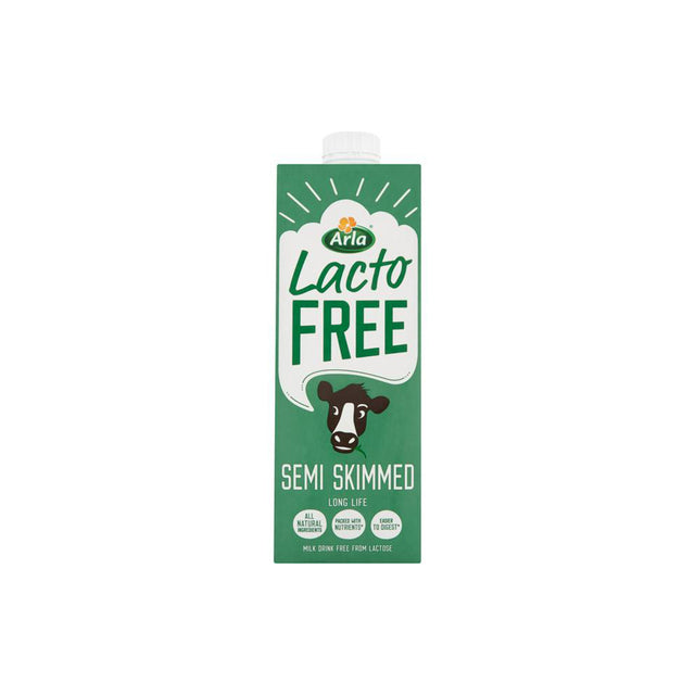 Arla Lactofree semi skimmed milk 1L