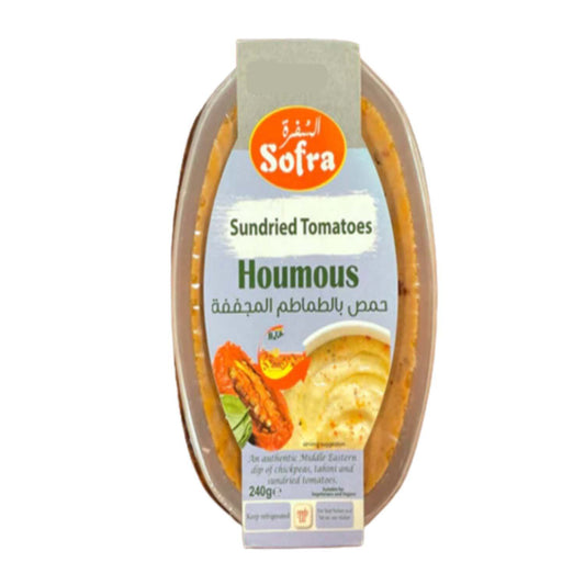 Offer Sofra Sudried Tomatoes Houmous 240g X 3 pcs