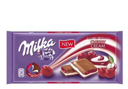 Milka Cherry Chocolate 100G