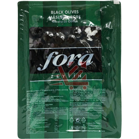 Fora Black Olives 800G